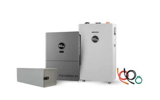 EG4 WallMount 314Ah All-Weather Battery + FLEXBOSS21