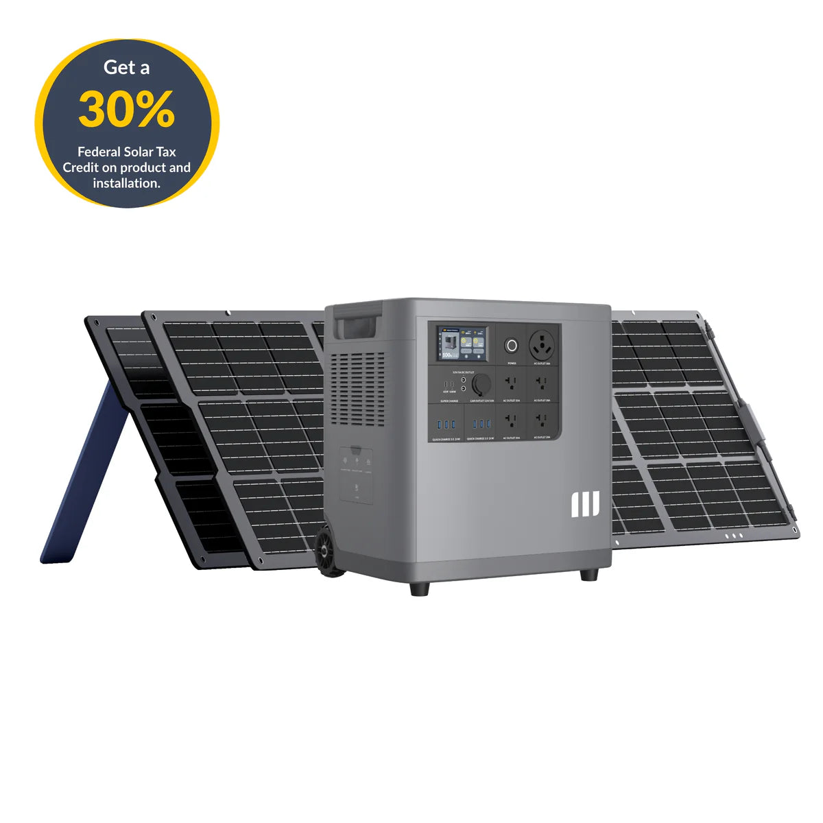 MANGO POWER| E Portable Power Station- Solar Generator Kit