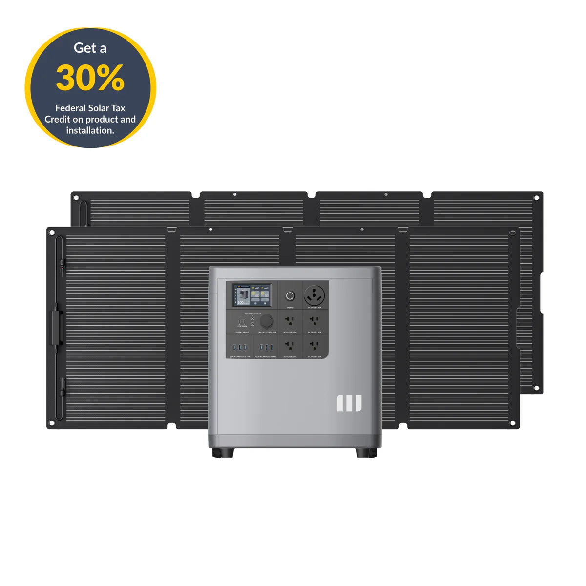 MANGO POWER| E Portable Power Station- Solar Generator Kit