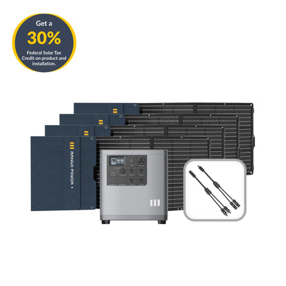 MANGO POWER| E Portable Power Station- Solar Generator Kit