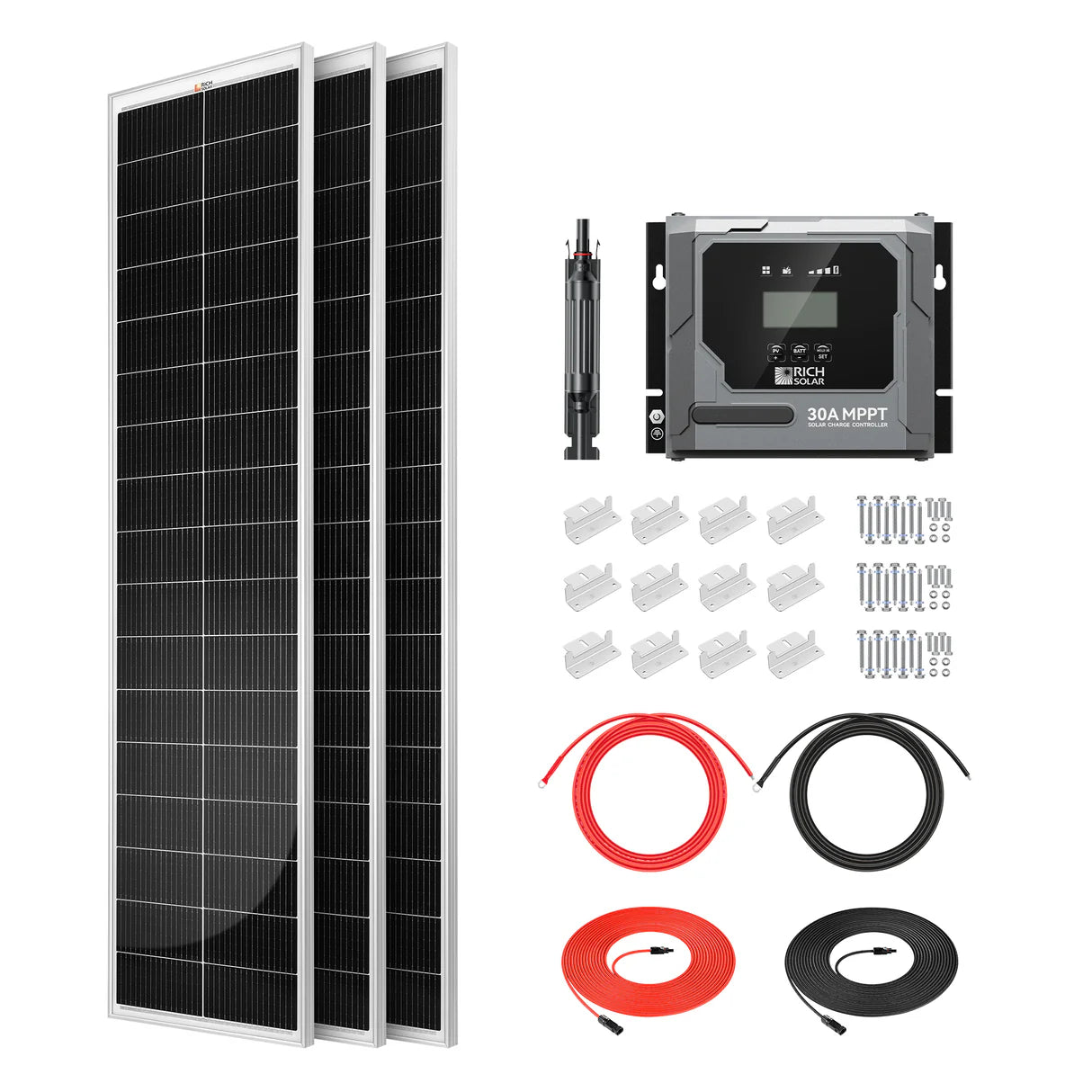 Rich Solar 390W Slim & Van Kit