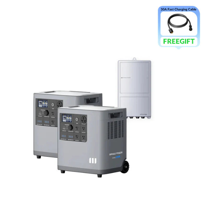 Mango Power 2* Mango Power E + 1*mPanel Pro: 6kW/7kWh@240V Home Backup Kit