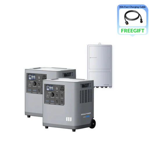 Mango Power 2* Mango Power E + 1*mPanel Pro: 6kW/7kWh@240V Home Backup Kit