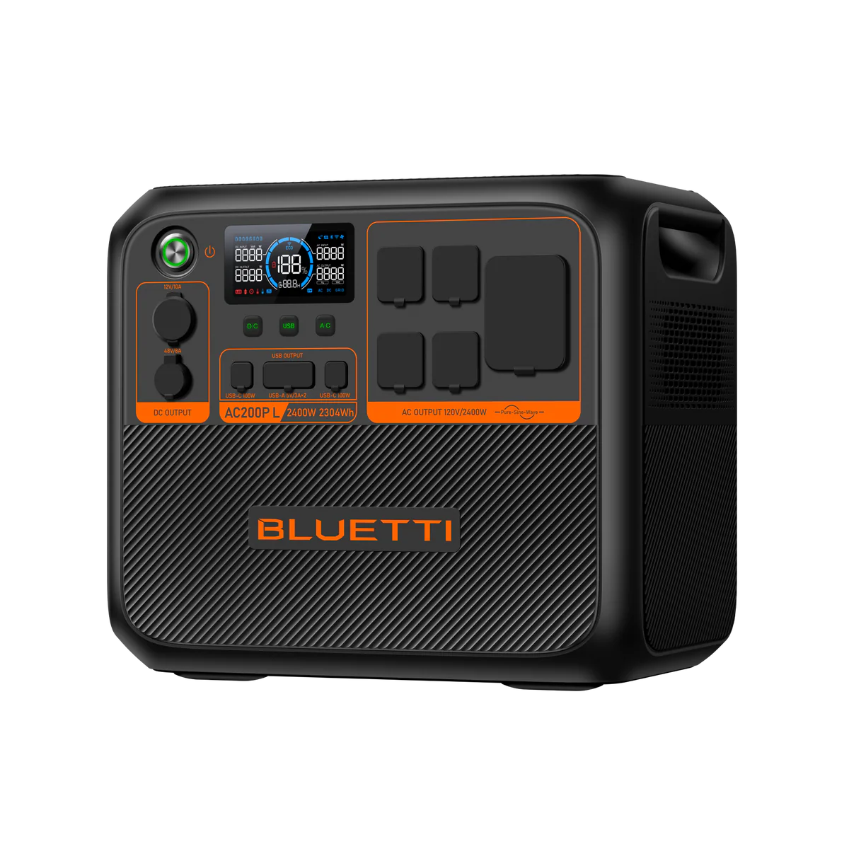 BLUETTI AC200P L Portable Power Station | 2,400W 2,304Wh