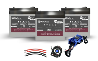 BigBattery 36V EAGLE 2 | 3.08kWh-6.16kWh) LiFePO₄ Battery Ultimate Kit