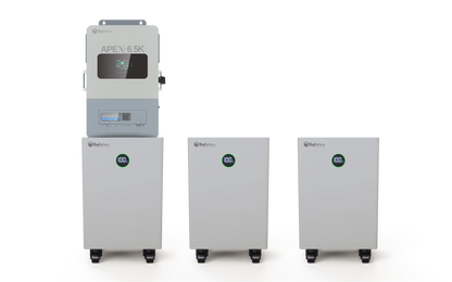 BigBattery 48V 15kWH NEXUS + APEX-6.5K Off-Grid System