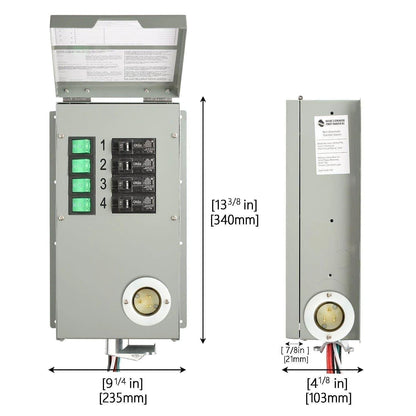 Nature's Generator 120V 15A 4-Circuit Non-Automatic Transfer Switch