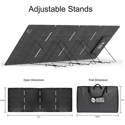 Nature's Generator Lithium 3600 Expandable Solar Generator