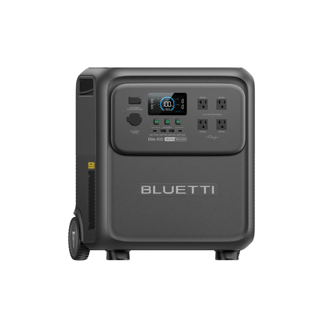 BLUETTI Elite 400 Portable Power Station | 3,840Wh 2,600W