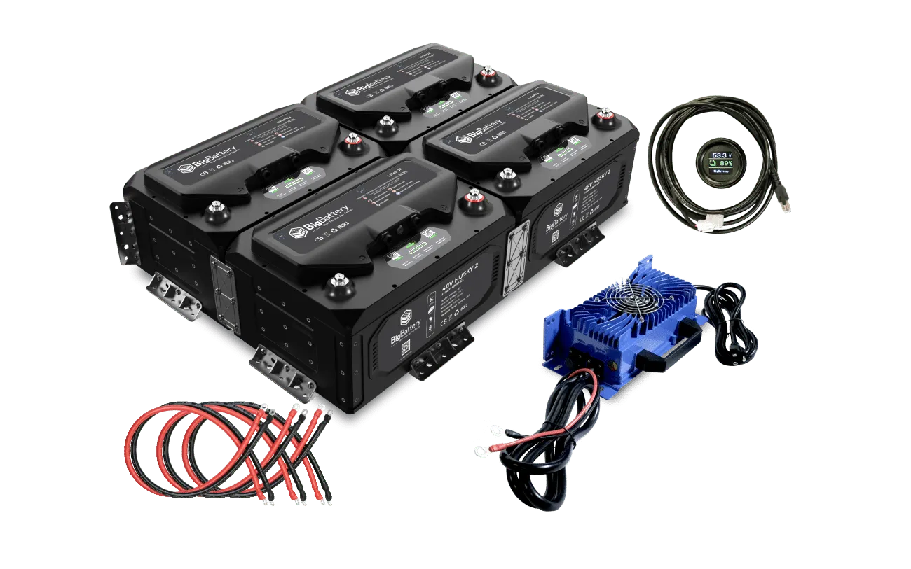 BigBattery 48V HUSKY2 PWR– High Power|Golf|eUTV-Completed Kits