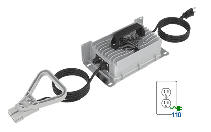 BigBattery 24V 110V AC 30A IP65 Weatherproof Lithium Charger (29.2V DC)