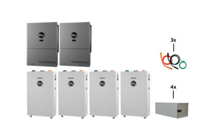 EG4 WallMount 314Ah All-Weather Battery + FLEXBOSS21