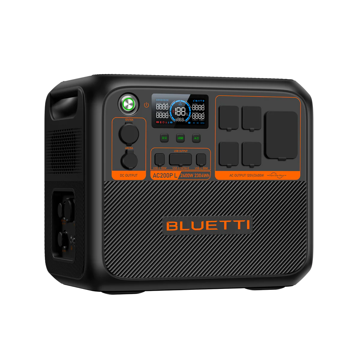 BLUETTI AC200P L Portable Power Station | 2,400W 2,304Wh