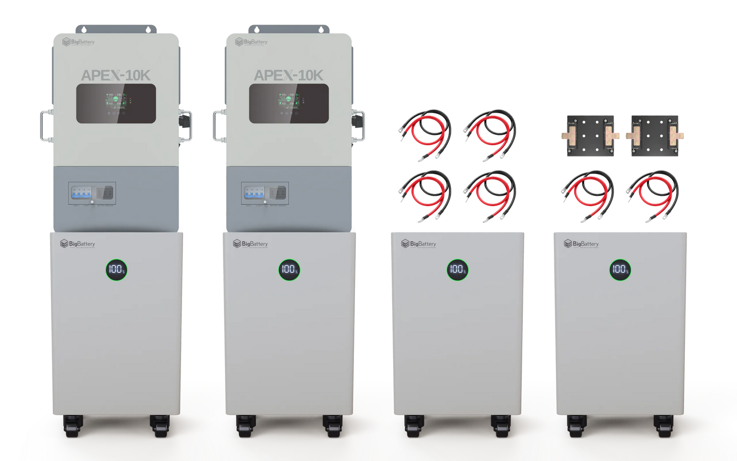 BigBattery 48V 15kWH NEXUS + APEX-10K Off-Grid System