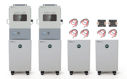 BigBattery 48V 15kWH NEXUS + APEX-10K Off-Grid System