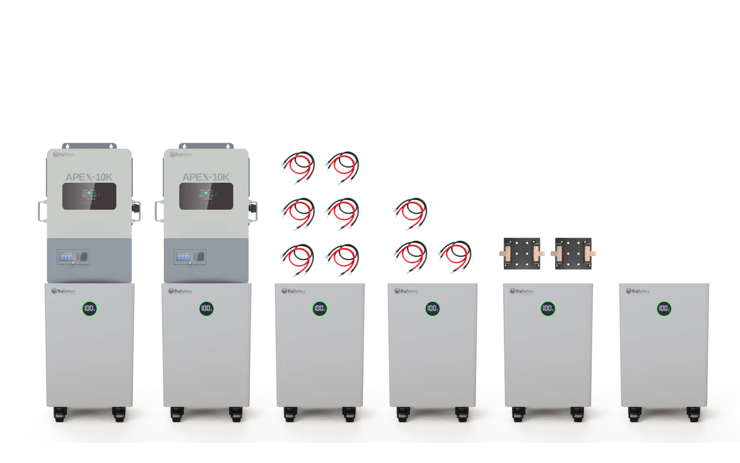 BigBattery 48V 15kWH NEXUS + APEX-10K Off-Grid System