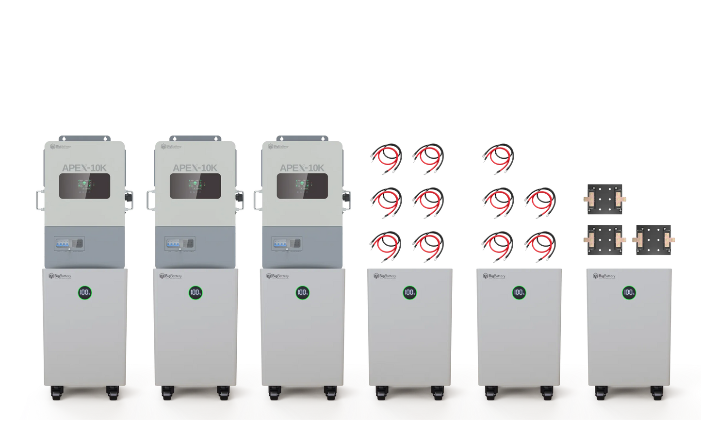 BigBattery 48V 15kWH NEXUS + APEX-10K Off-Grid System
