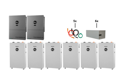 EG4 WallMount 314Ah All-Weather Battery + FLEXBOSS21