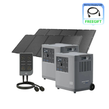 MangoPower (2* Mango Power E + 1*mSocket Pro): 6kW/7kWh@240V Power Kit