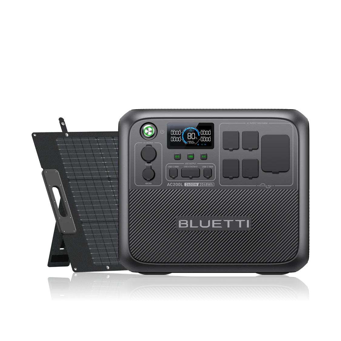 BLUETTI AC200L Portable Power Station | 2,400W,2,048Wh, Portable Power