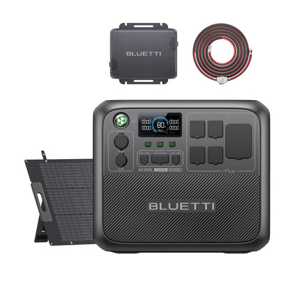 BLUETTI AC200L Portable Power Station | 2,400W,2,048Wh, Portable Power