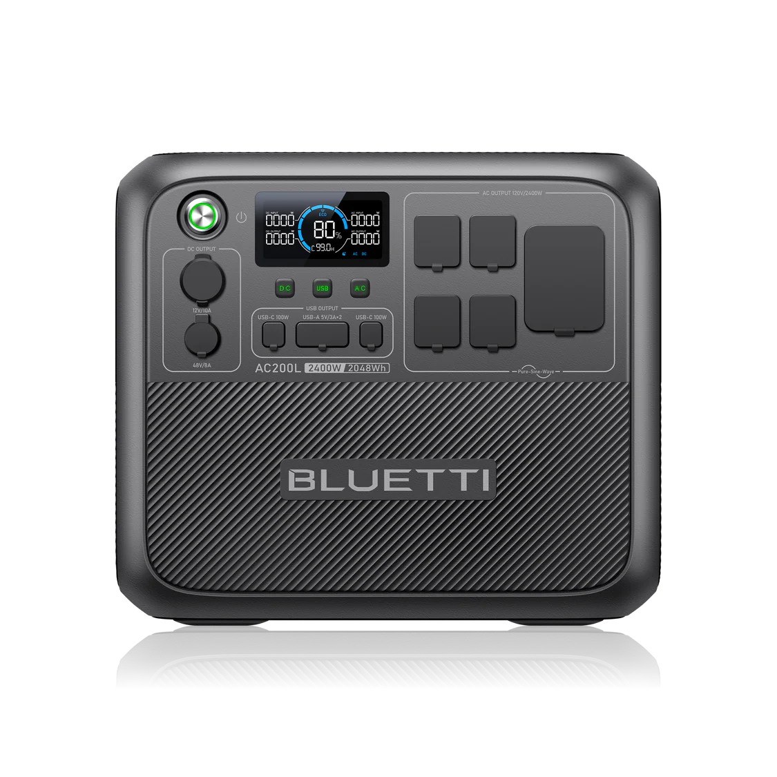 BLUETTI AC200L Portable Power Station | 2,400W,2,048Wh, Portable Power