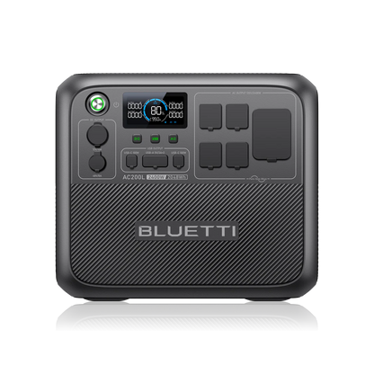 BLUETTI AC200L Portable Power Station | 2,400W,2,048Wh, Portable Power