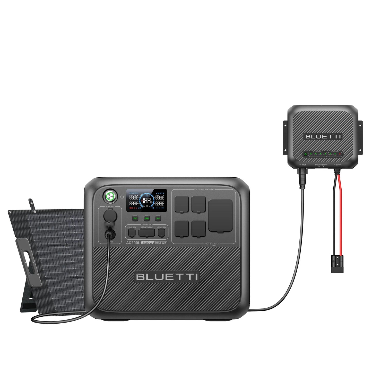 BLUETTI AC200L Portable Power Station | 2,400W,2,048Wh, Portable Power