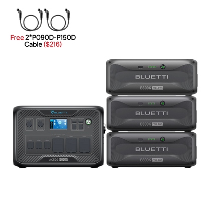 BLUETTI AC500+B300K| Home Battery Backup