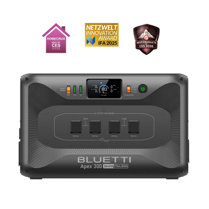 BLUETTI Apex 300 Versatile Power Station | 3,840W, 2,764.8Wh-Advanced