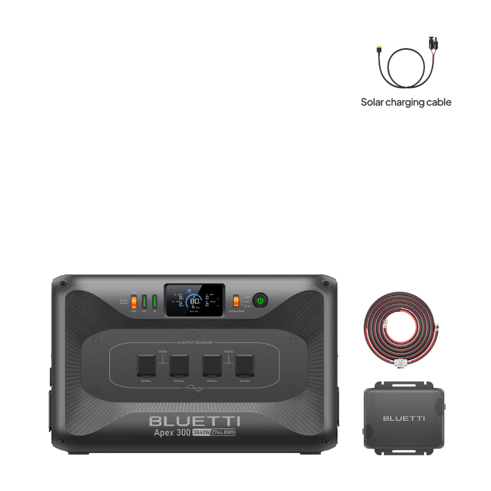 BLUETTI Apex 300 Versatile Power Station | 3,840W, 2,764.8Wh-Basic