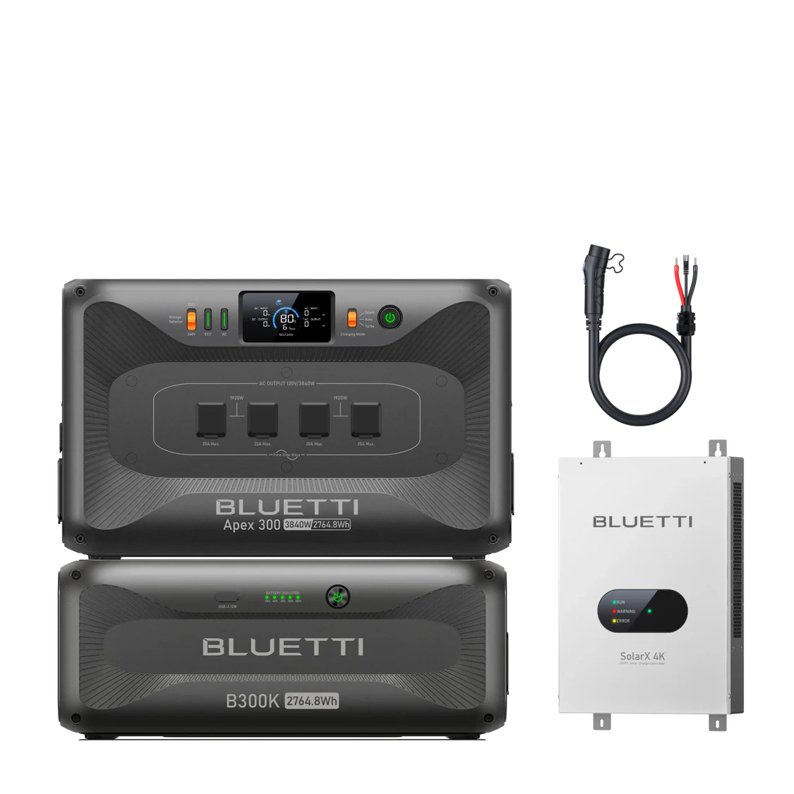 BLUETTI Apex 300 Versatile Power Station | 3,840W, 2,764.8Wh-Basic