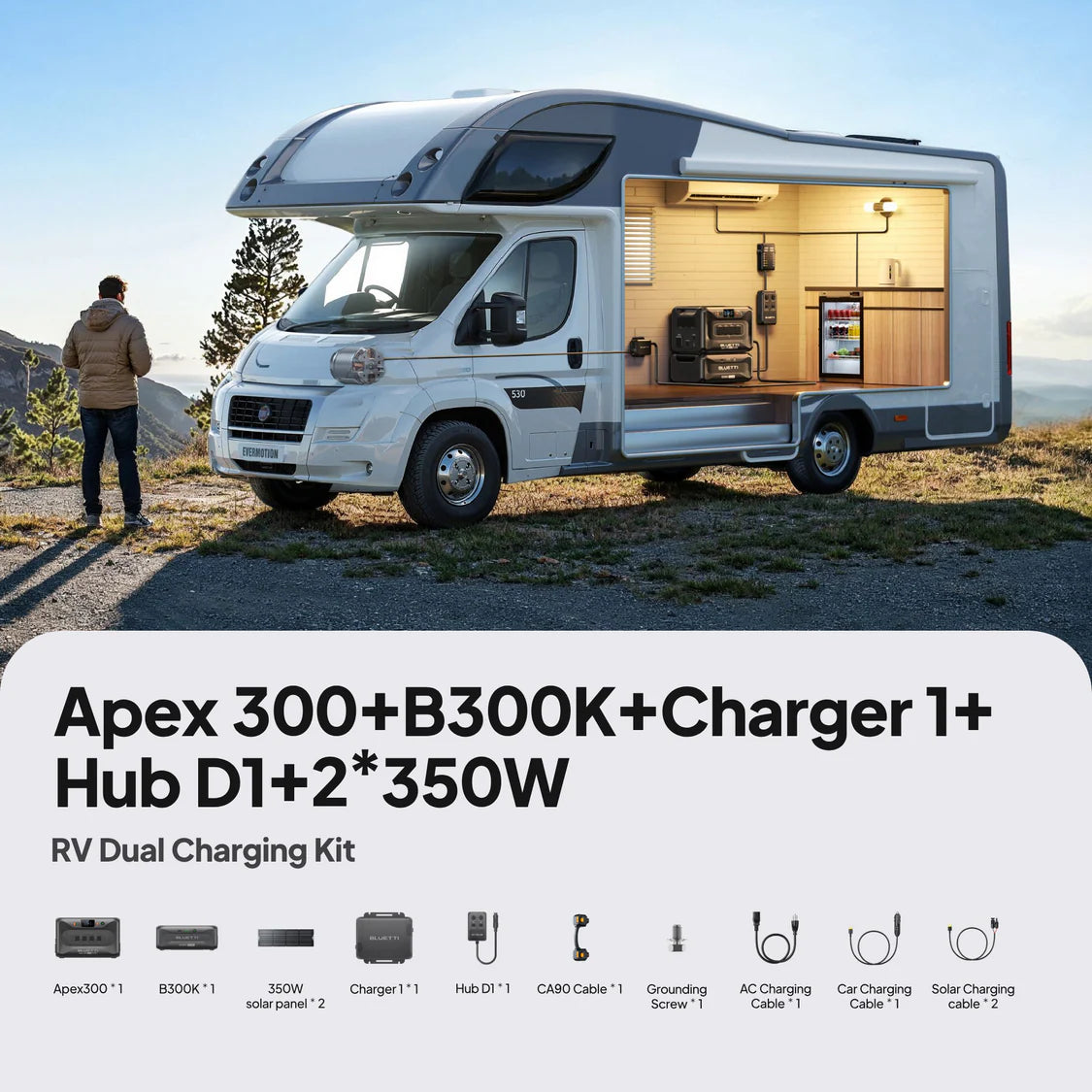 BLUETTI Apex 300 Versatile Power Station | 3,840W, 2,764.8Wh-Basic