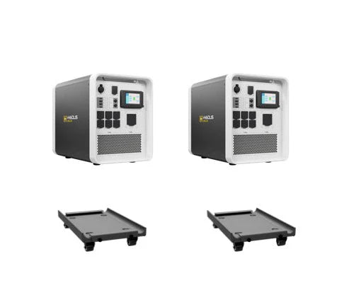 HYSOLIS Apollo 5K Ultra-Fast Portable Solar Power Station (2PCS)