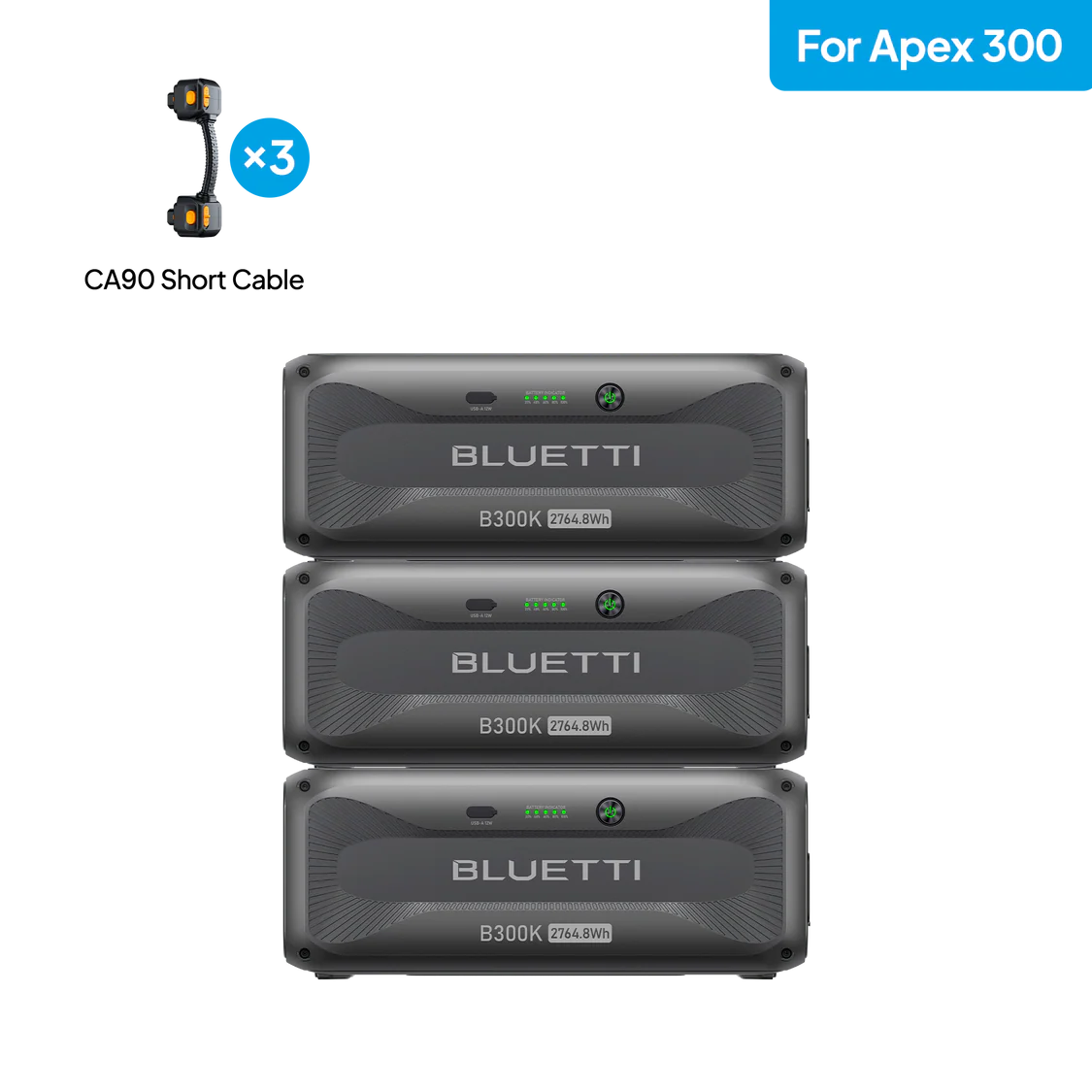 BLUETTI B300K Expansion Battery | 2,764.8Wh