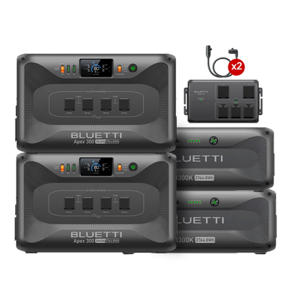 BLUETTI Apex 300 Versatile Power Station | 3,840W, 2,764.8Wh-Advanced