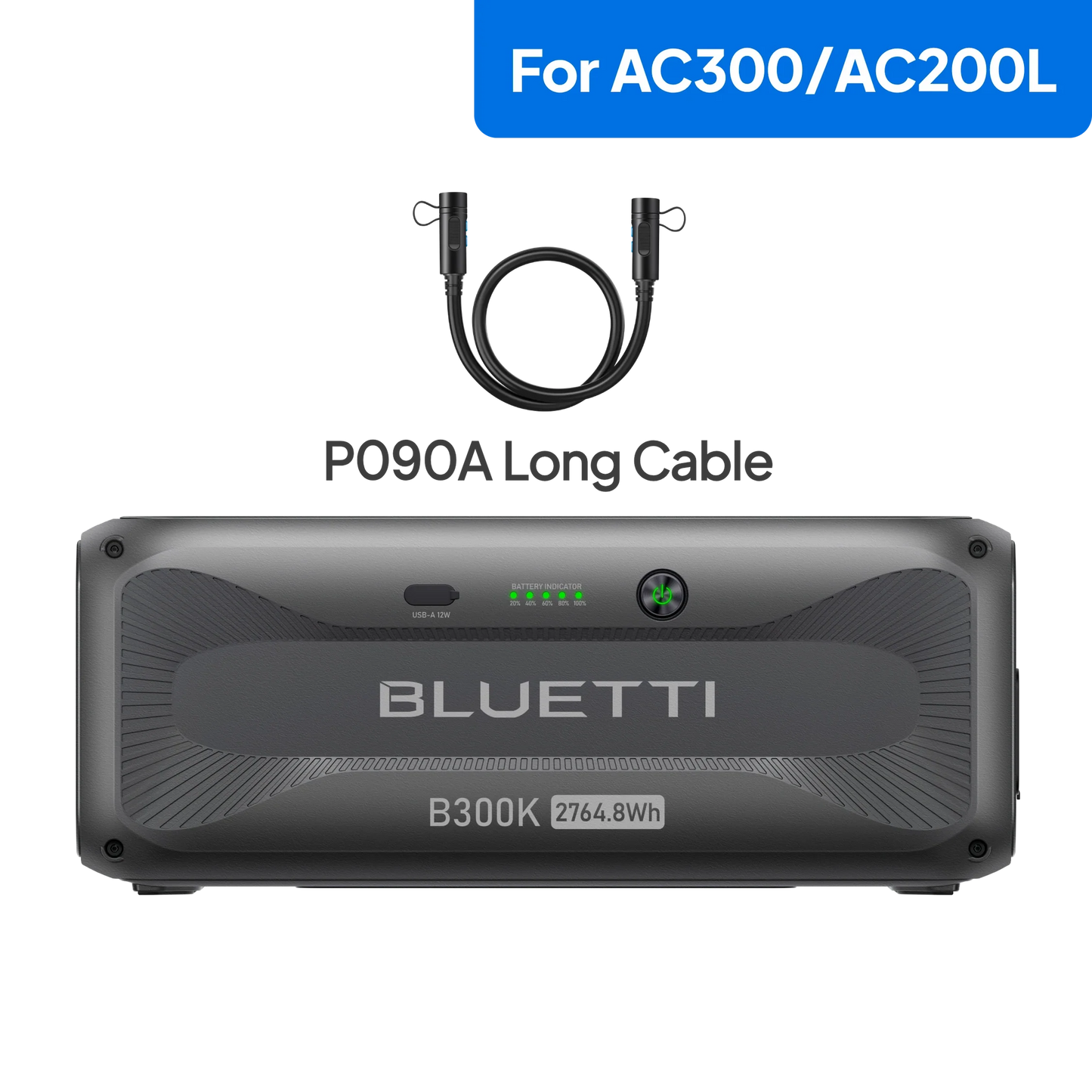 BLUETTI B300K Expansion Battery | 2,764.8Wh