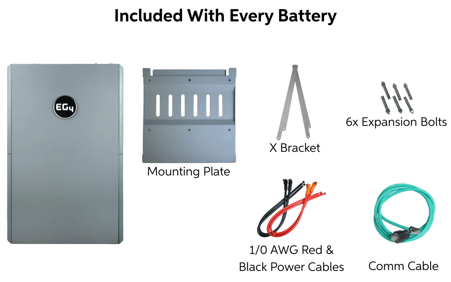 BigBattery 48V EG4 WALLMOUNT 280Ah All Weather Battery