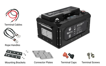 BigBattery 4*48V HUSKY 2 KIT – EG4 12K OFF-GRID INVERTER