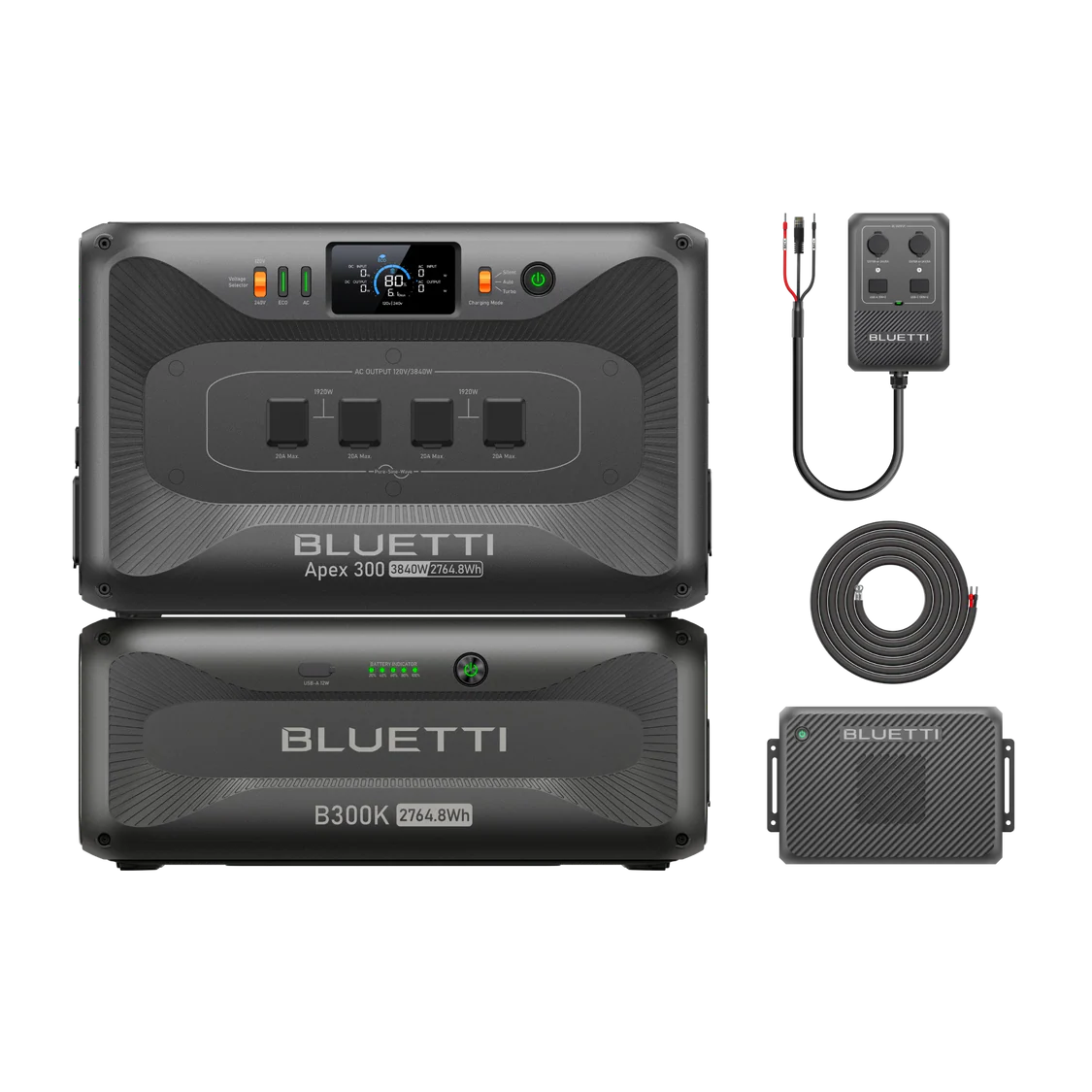 BLUETTI Apex 300 Versatile Power Station | 3,840W, 2,764.8Wh-Basic