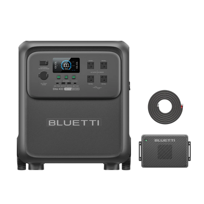 BLUETTI Elite 400 Portable Power Station | 3,840Wh 2,600W