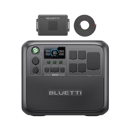 BLUETTI AC200L Portable Power Station | 2,400W,2,048Wh, Portable Power