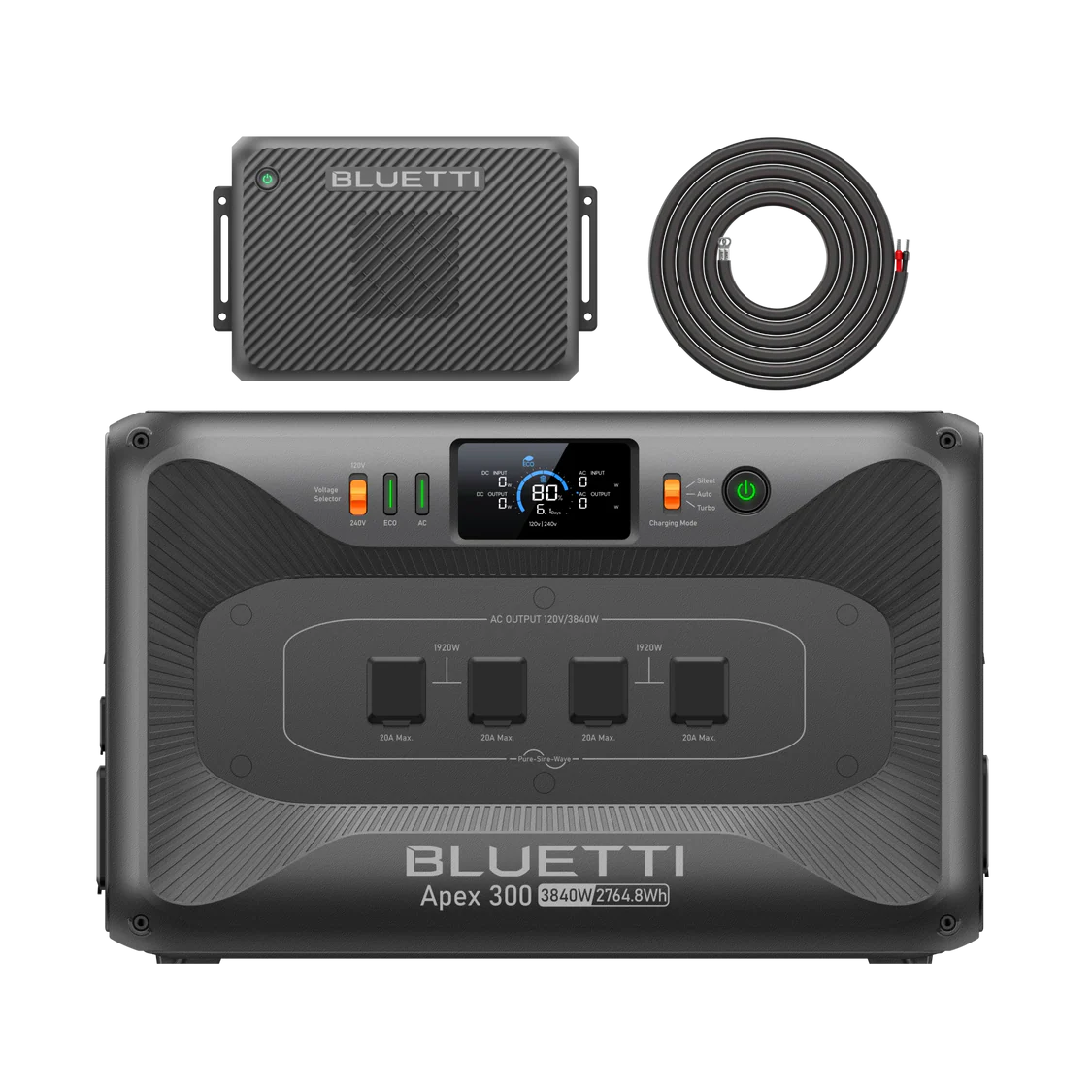 BLUETTI Apex 300 Versatile Power Station | 3,840W, 2,764.8Wh-Basic