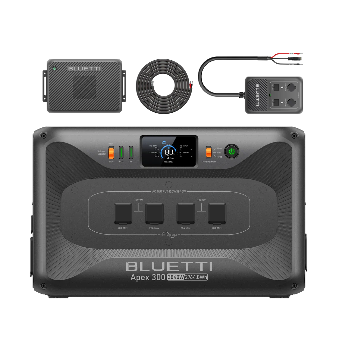 BLUETTI Apex 300 Versatile Power Station | 3,840W, 2,764.8Wh-Basic