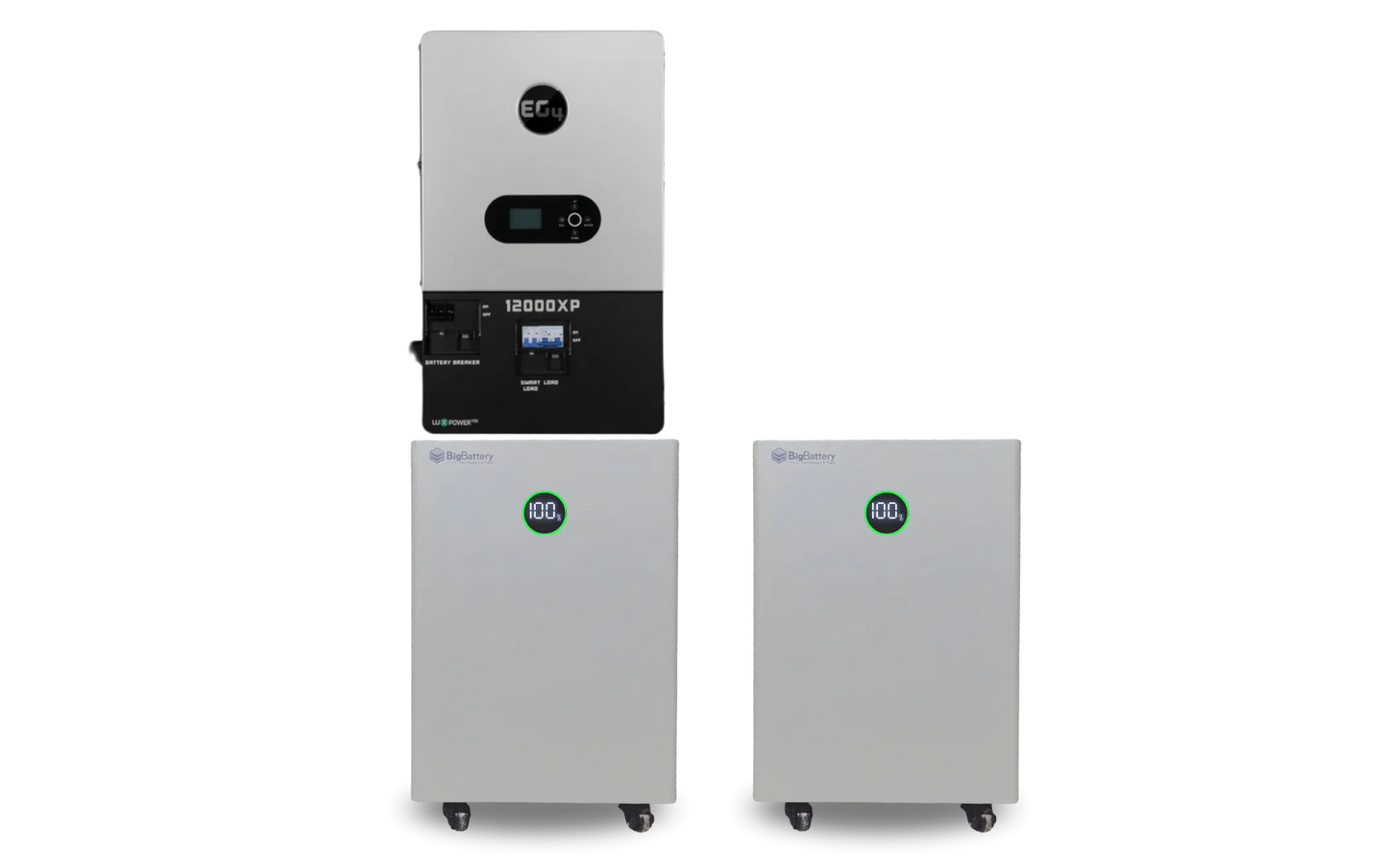 BigBattery 48V 15kWH NEXUS+EG4 12000XP V2