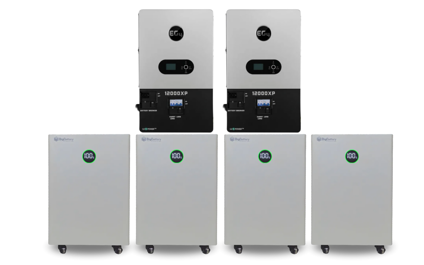 BigBattery 48V 15kWH NEXUS+EG4 12000XP V2