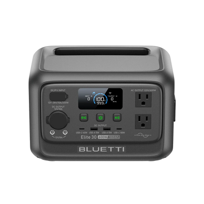 BLUETTI Elite 30 V2 Twilight Glow Purple+60W