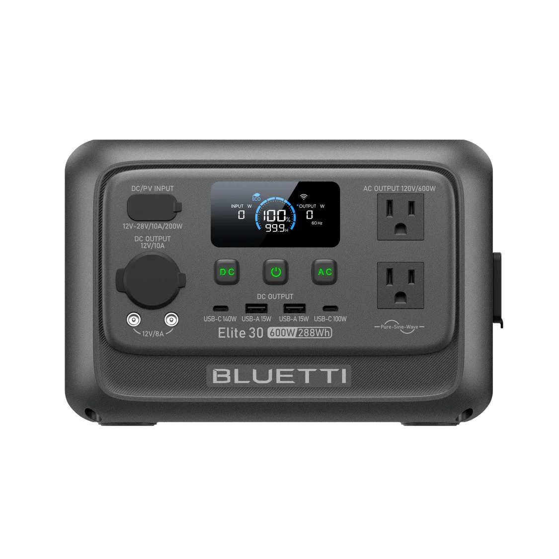 BLUETTI Elite 30 V2 Twilight Glow Purple+60W