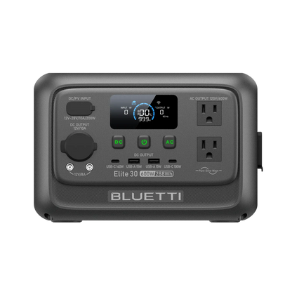 BLUETTI Elite 30 V2 Twilight Glow Purple+60W
