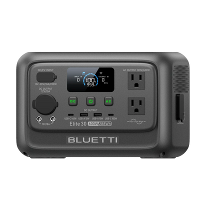 BLUETTI Elite 30 V2 Twilight Glow Purple+60W